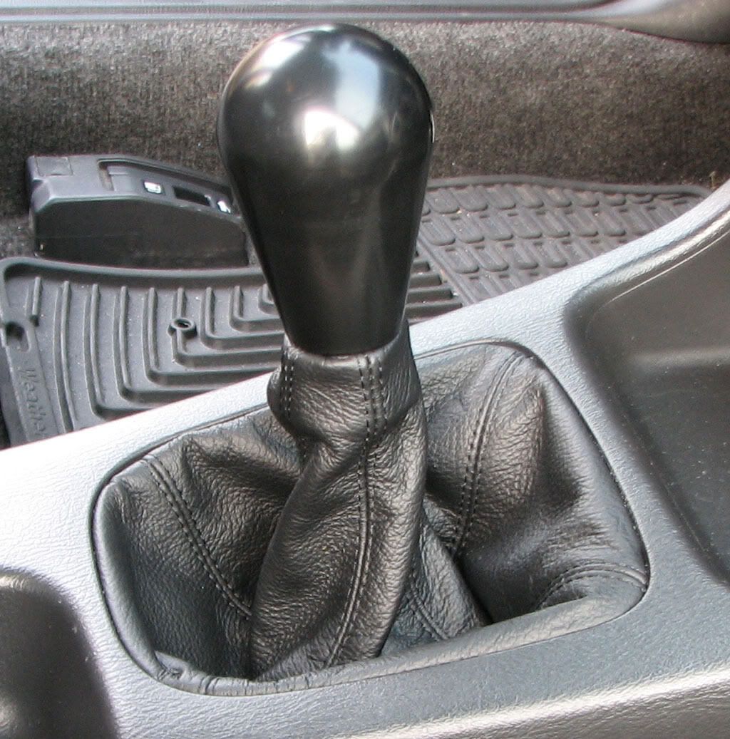 Leather shift and parking brake boots Subaru WRX Forum